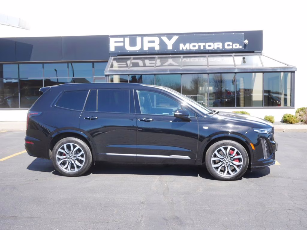 2024 Stellar Black Metallic Cadillac XT6 Sport AWD SUV