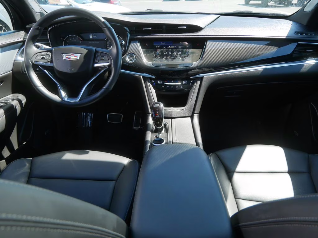 2024 Stellar Black Metallic Cadillac XT6 Sport AWD SUV