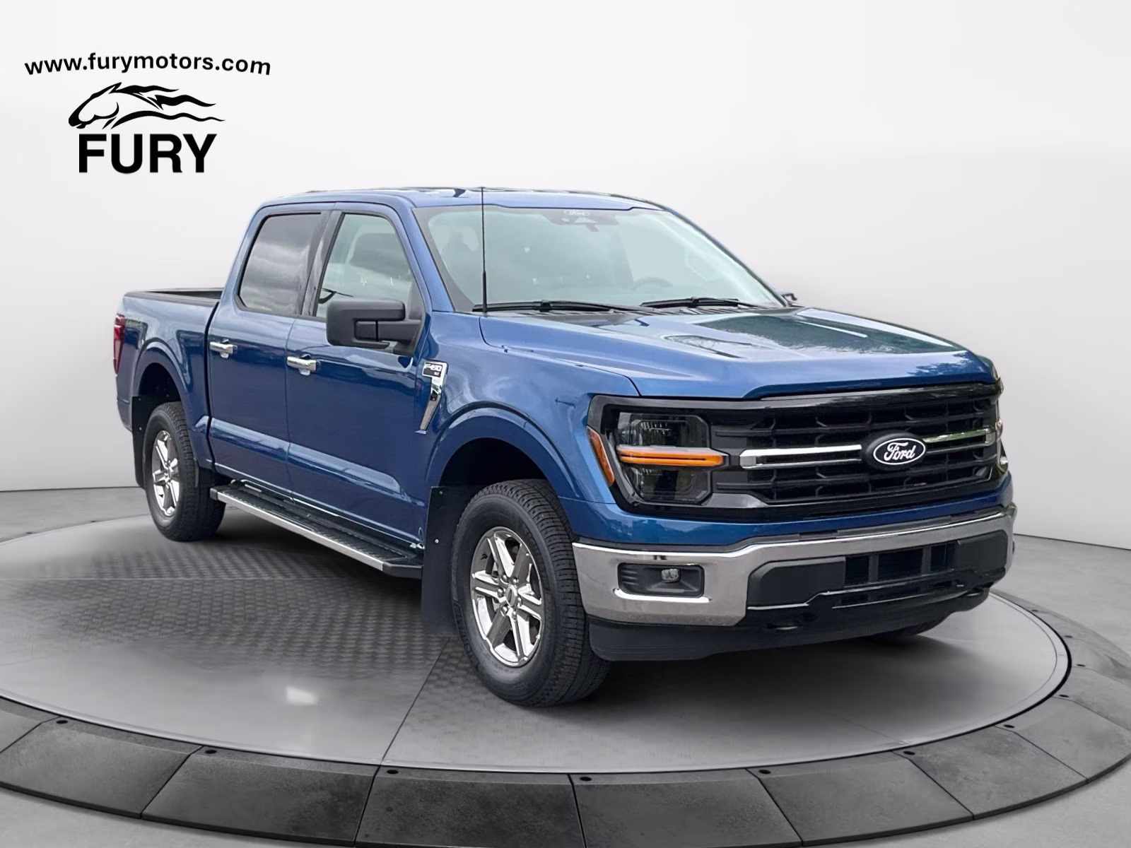 2025 Atlas Blue Metallic Ford F-150 XLT 4X4 Truck