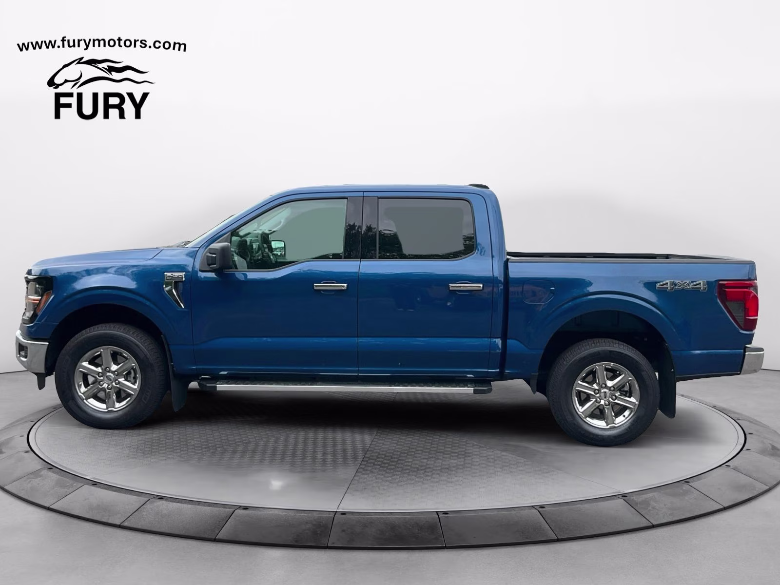2025 Atlas Blue Metallic Ford F-150 XLT 4X4 Truck