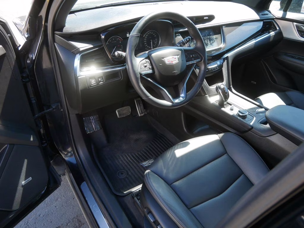 2024 Stellar Black Metallic Cadillac XT6 Sport AWD SUV