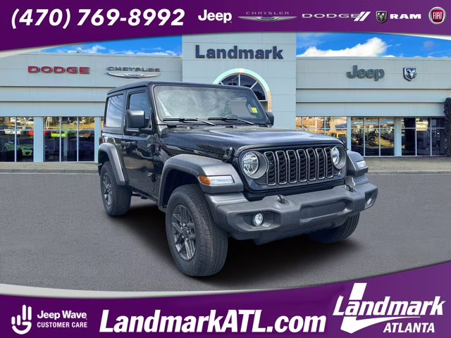 2026 Black Clearcoat Jeep Wrangler Sport 4X4 Convertible
