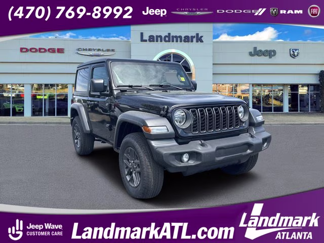 2026 Black Clearcoat Jeep Wrangler Sport 4X4 Convertible