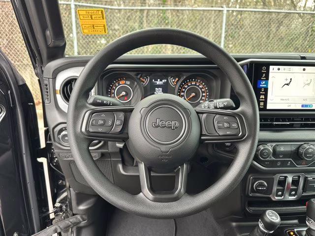 2026 Black Clearcoat Jeep Wrangler Sport 4X4 Convertible