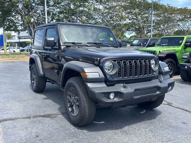 2026 Black Clearcoat Jeep Wrangler Sport 4X4 Convertible