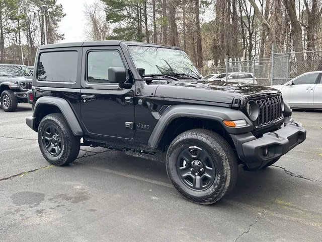 2026 Black Clearcoat Jeep Wrangler Sport 4X4 Convertible
