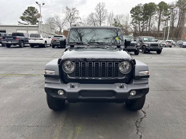 2026 Black Clearcoat Jeep Wrangler Sport 4X4 Convertible
