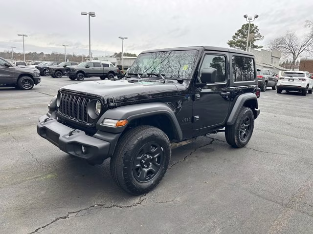 2026 Black Clearcoat Jeep Wrangler Sport 4X4 Convertible
