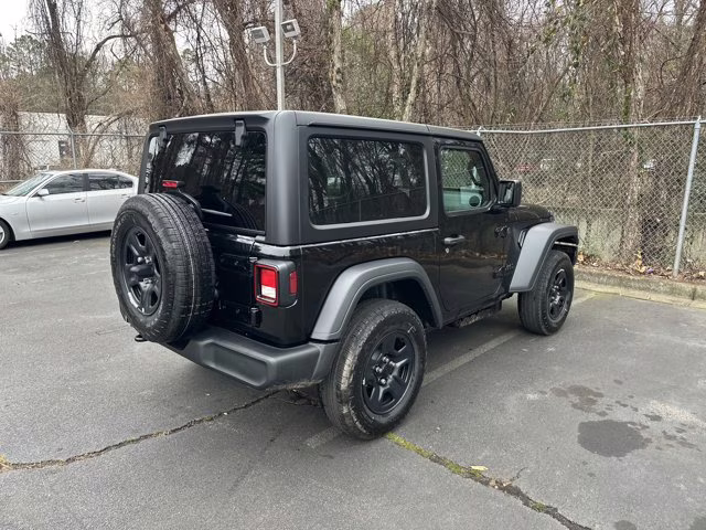 2026 Black Clearcoat Jeep Wrangler Sport 4X4 Convertible