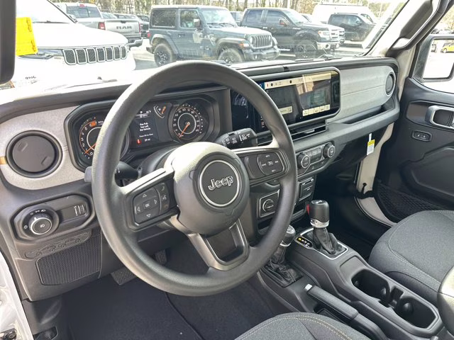 2026 Bright White Clearcoat Jeep Wrangler Sport 4X4 Convertible