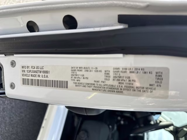 2026 Bright White Clearcoat Jeep Wrangler Sport 4X4 Convertible