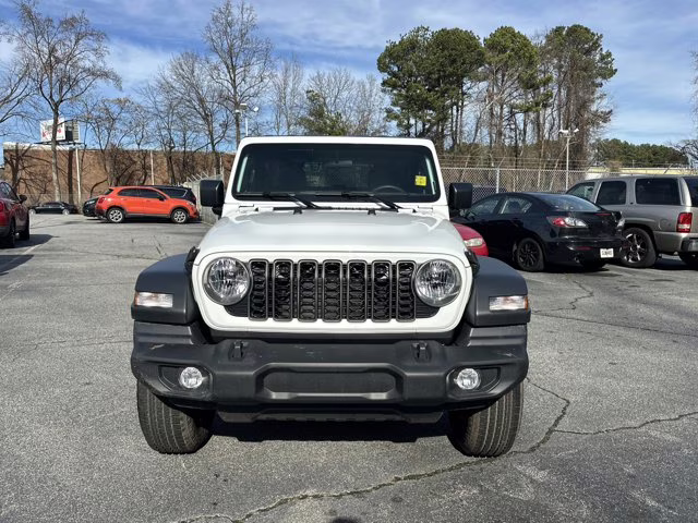 2026 Bright White Clearcoat Jeep Wrangler Sport 4X4 Convertible