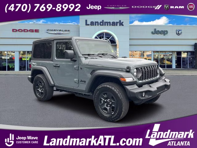 2026 Anvil Clear Coat Jeep Wrangler Sport 4X4 Convertible