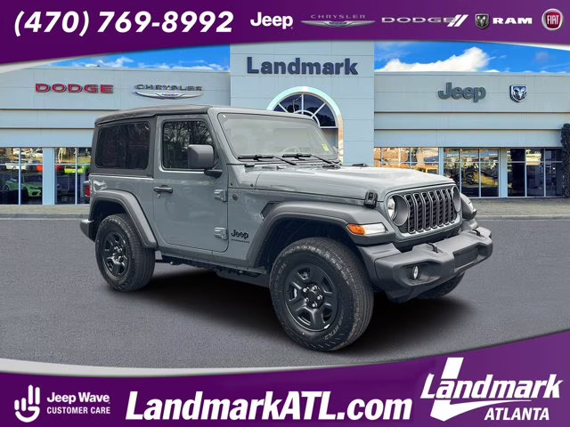 2026 Anvil Clear Coat Jeep Wrangler Sport 4X4 Convertible