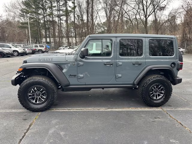 2026 Anvil Clear Coat Jeep Wrangler Willys 4X4 Convertible
