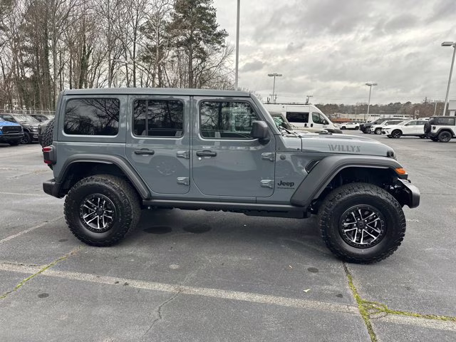 2026 Anvil Clear Coat Jeep Wrangler Willys 4X4 Convertible