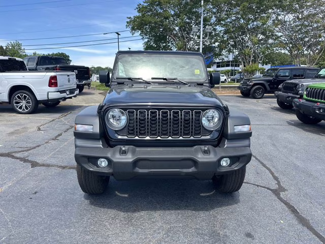 2026 Black Clearcoat Jeep Wrangler Sport 4X4 Convertible
