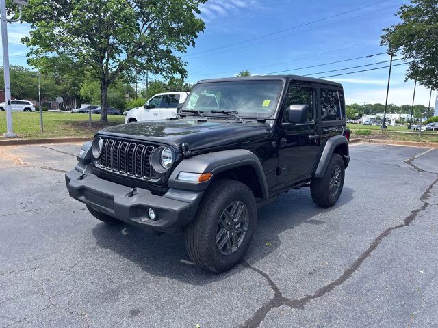 2026 Black Clearcoat Jeep Wrangler Sport 4X4 Convertible