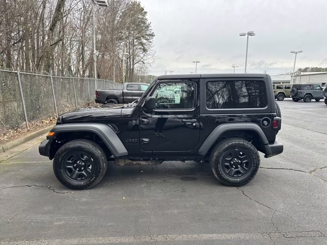 2026 Black Clearcoat Jeep Wrangler Sport 4X4 Convertible