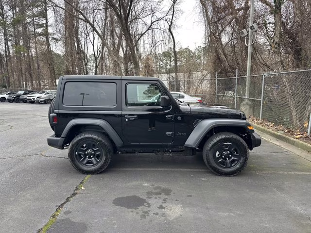 2026 Black Clearcoat Jeep Wrangler Sport 4X4 Convertible