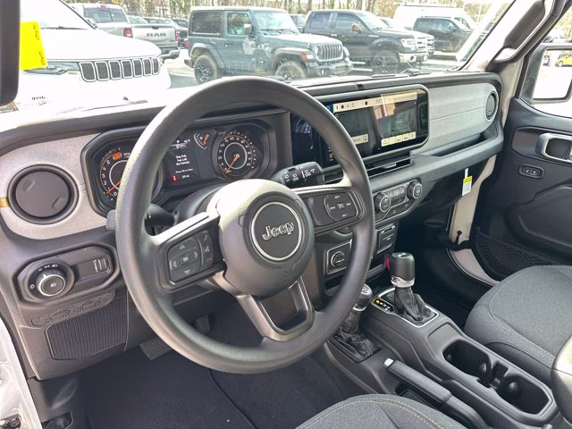 2026 Bright White Clearcoat Jeep Wrangler Sport 4X4 Convertible