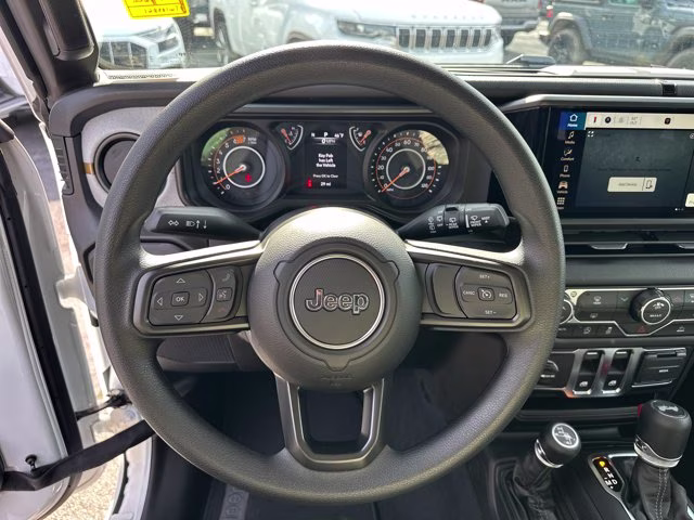 2026 Bright White Clearcoat Jeep Wrangler Sport 4X4 Convertible
