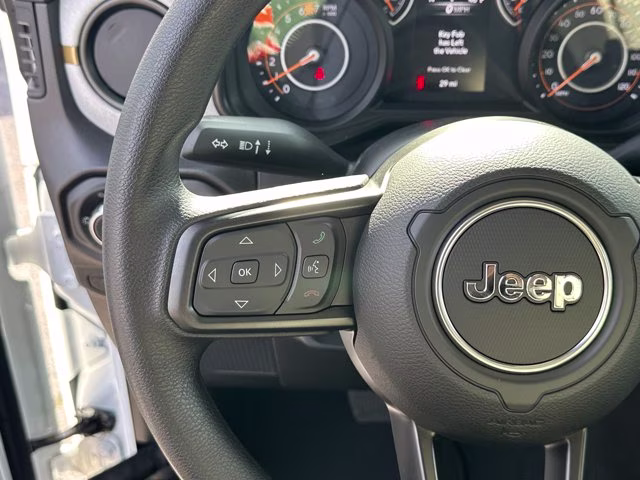 2026 Bright White Clearcoat Jeep Wrangler Sport 4X4 Convertible