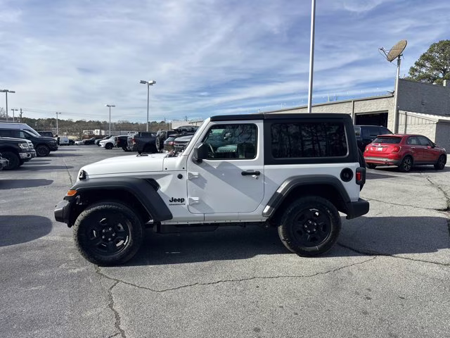 2026 Bright White Clearcoat Jeep Wrangler Sport 4X4 Convertible