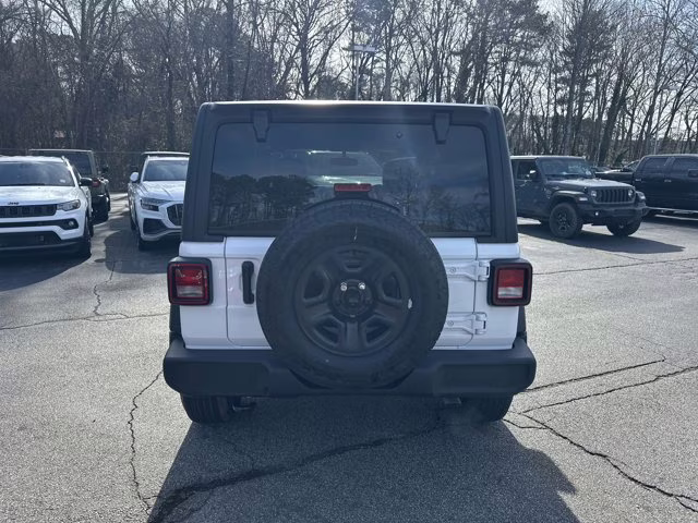 2026 Bright White Clearcoat Jeep Wrangler Sport 4X4 Convertible