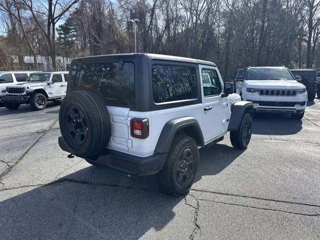 2026 Bright White Clearcoat Jeep Wrangler Sport 4X4 Convertible