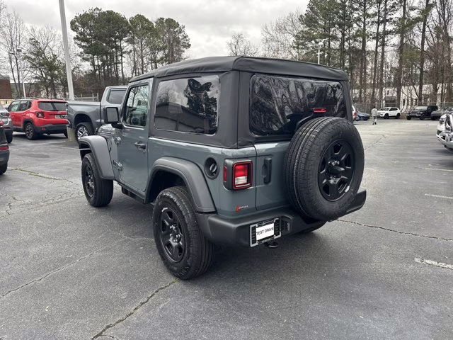 2026 Anvil Clear Coat Jeep Wrangler Sport 4X4 Convertible
