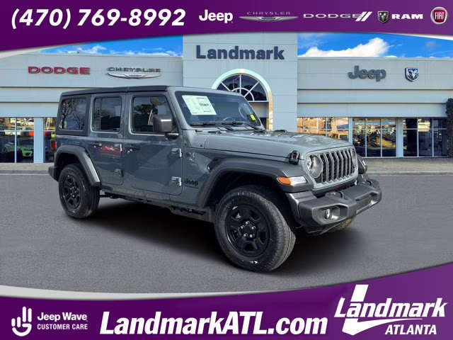 2026 Anvil Clear Coat Jeep Wrangler Sport 4X4 Convertible