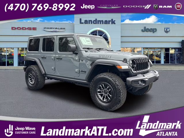 2026 Anvil Clear Coat Jeep Wrangler Willys 4X4 Convertible