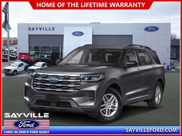 2026 Carbonized Gray Metallic Ford Explorer Active w/100A Pkg 4WD 4X4 SUV