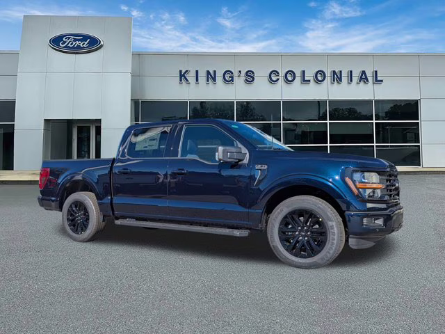 2026 Antimatter Blue Metallic Ford F-150 Crew Cab XLT RWD Truck
