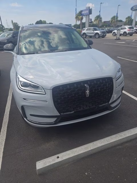 2025 Crystal White Lincoln Corsair Plug-In Hybrid Grand Touring AWD SUV