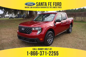 2026 Red Ford Maverick XLT AWD Truck
