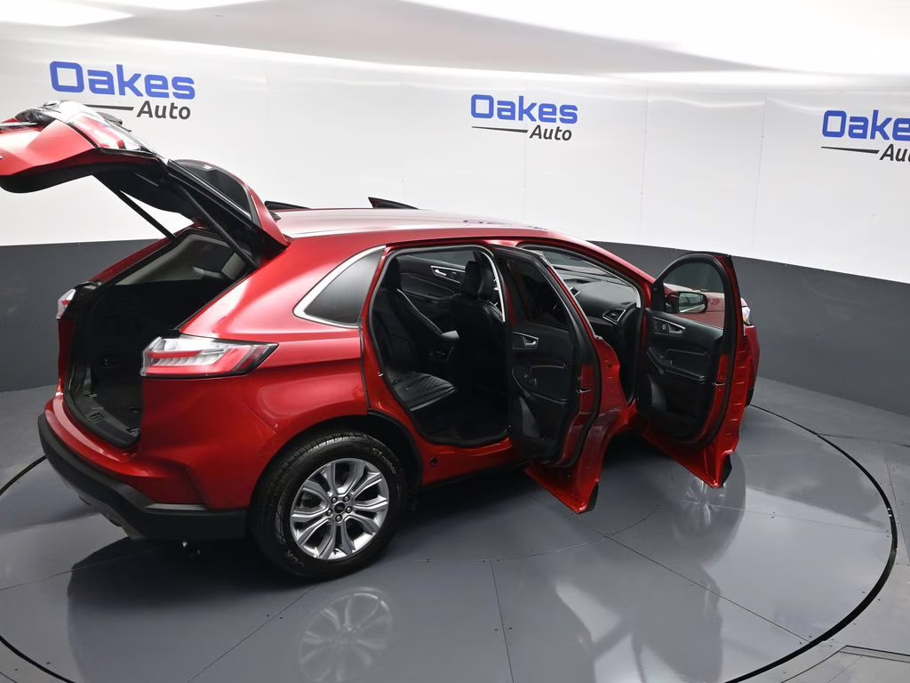 2024 Red Metallic Ford Edge Titanium AWD SUV