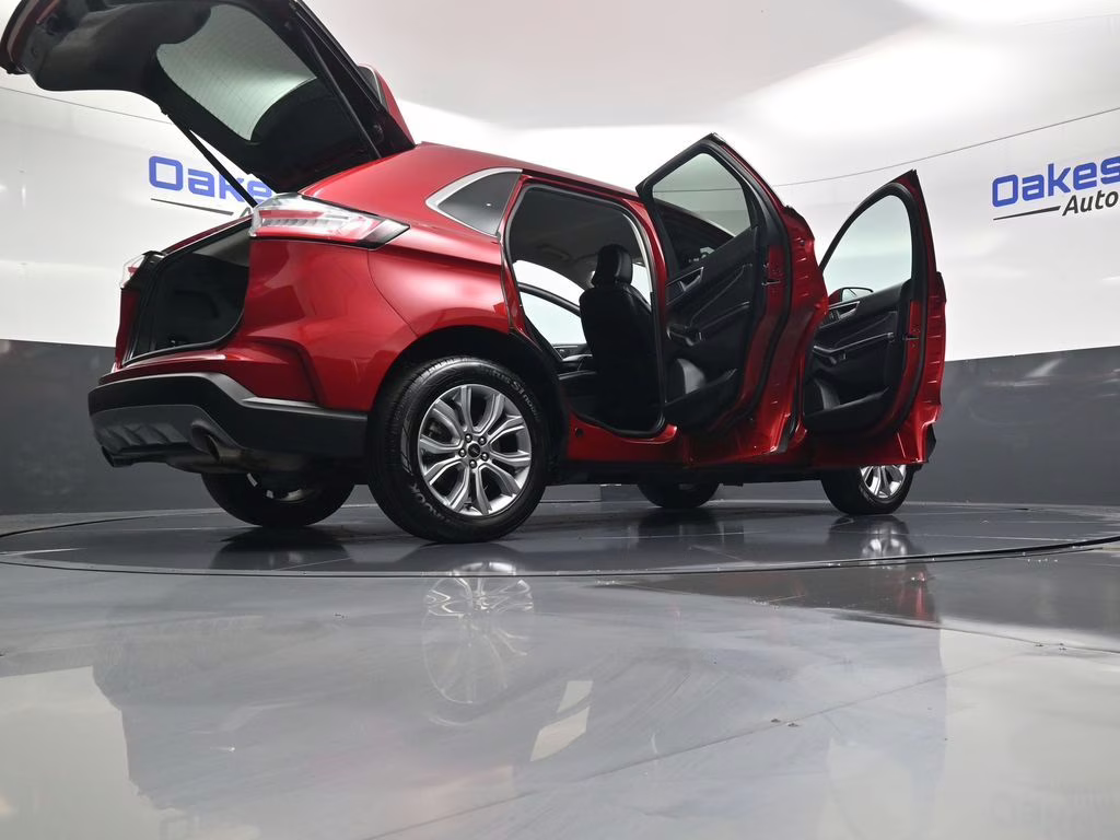 2024 Red Metallic Ford Edge Titanium AWD SUV