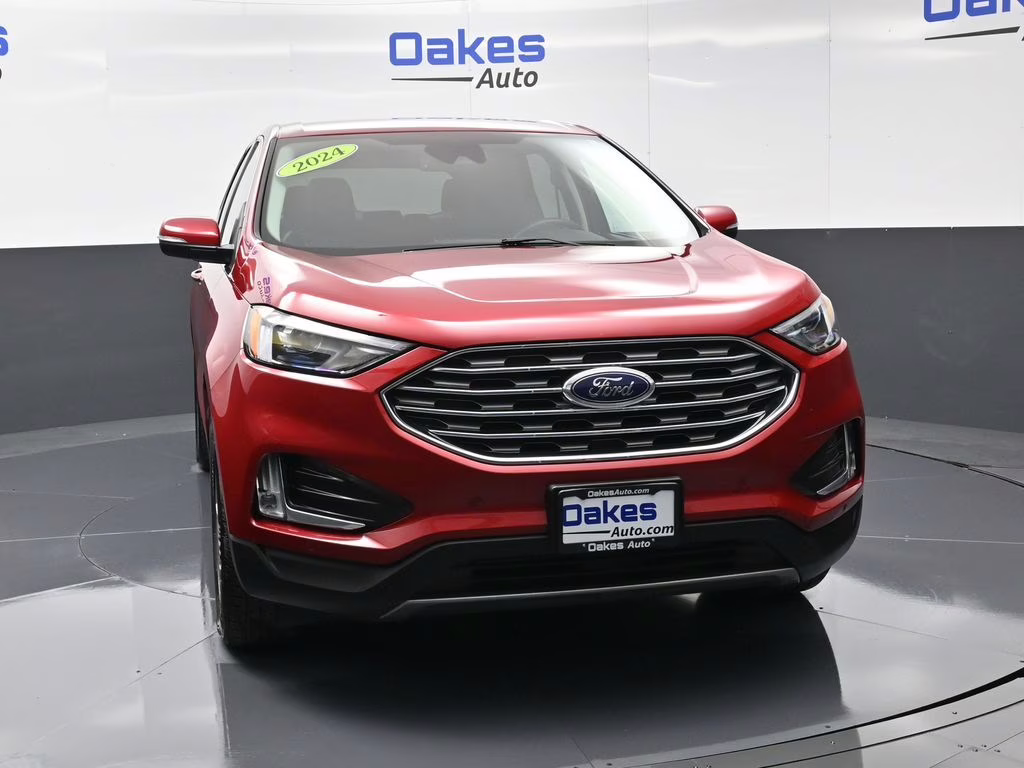 2024 Red Metallic Ford Edge Titanium AWD SUV