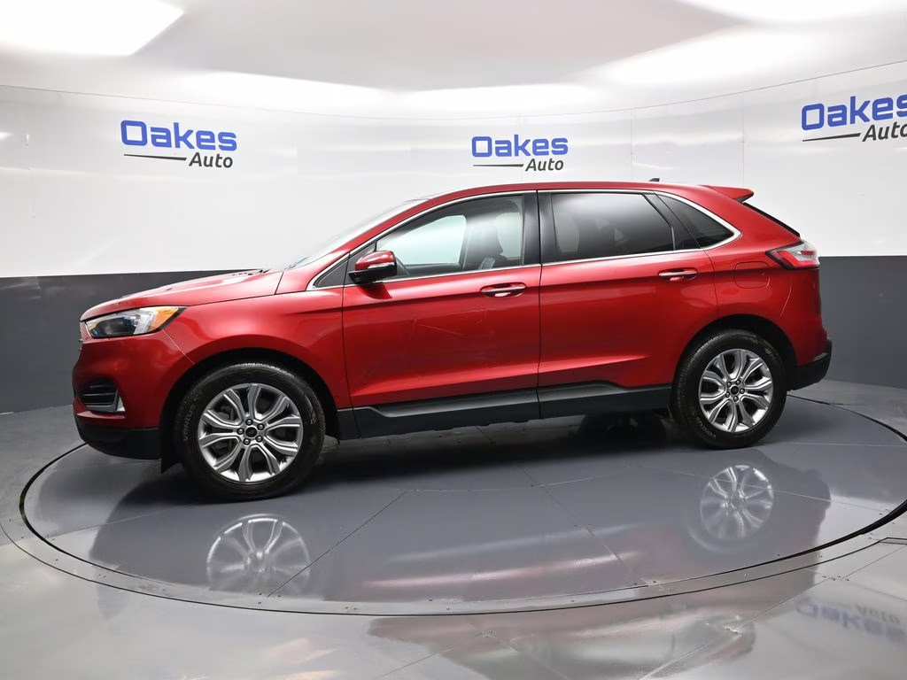 2024 Red Metallic Ford Edge Titanium AWD SUV