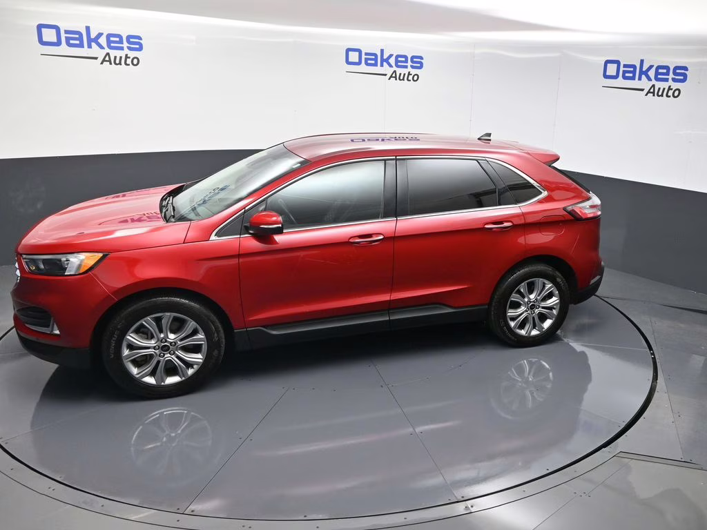 2024 Red Metallic Ford Edge Titanium AWD SUV