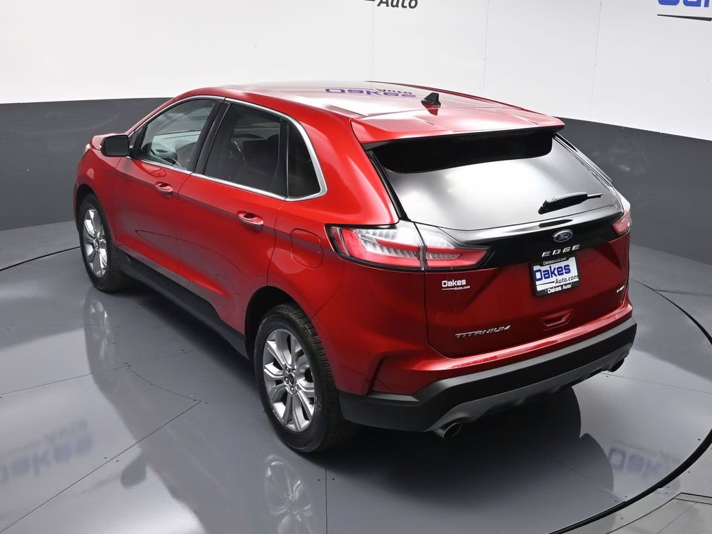 2024 Red Metallic Ford Edge Titanium AWD SUV