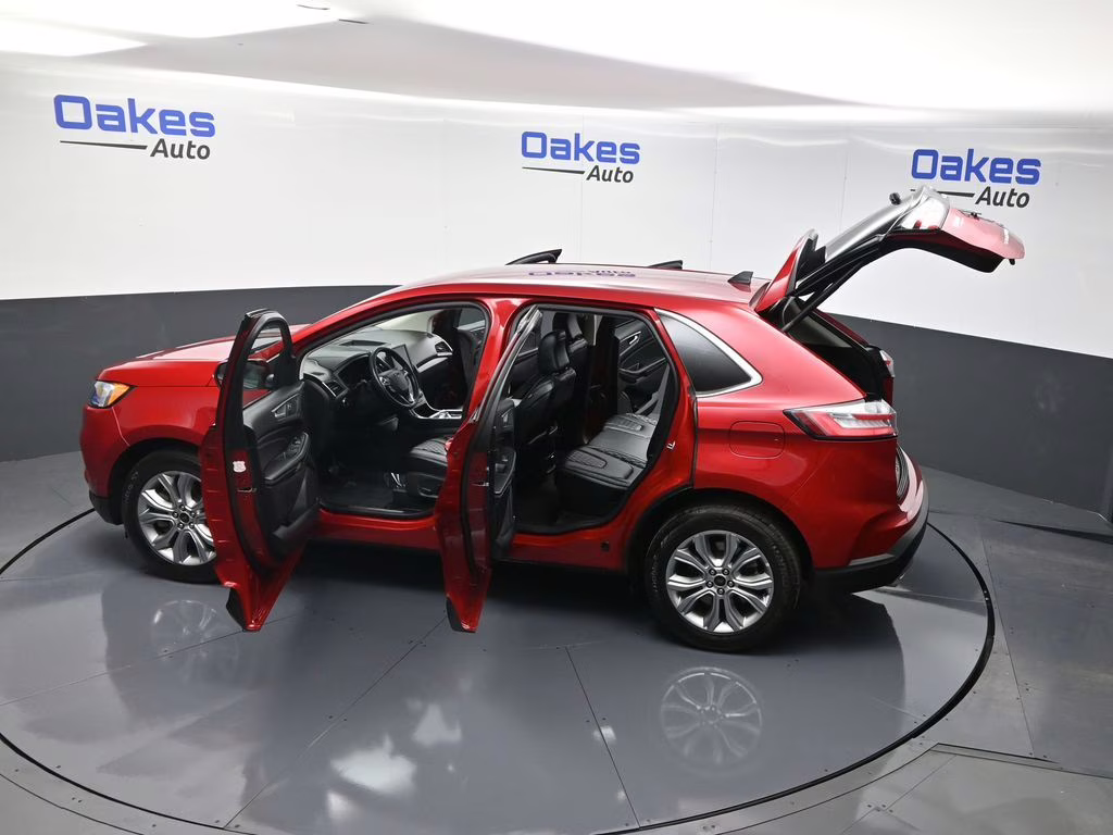 2024 Red Metallic Ford Edge Titanium AWD SUV