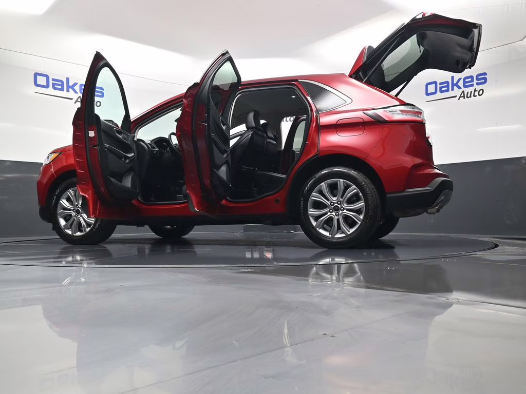 2024 Red Metallic Ford Edge Titanium AWD SUV