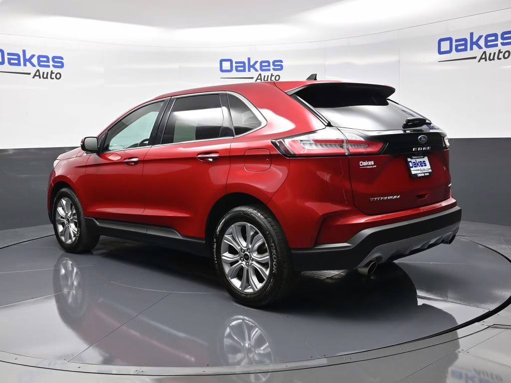 2024 Red Metallic Ford Edge Titanium AWD SUV