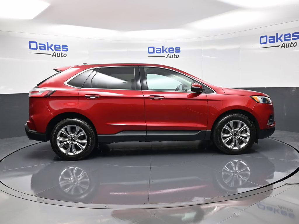 2024 Red Metallic Ford Edge Titanium AWD SUV