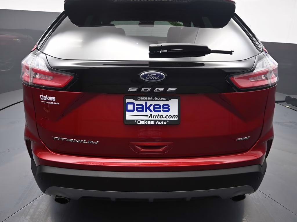 2024 Red Metallic Ford Edge Titanium AWD SUV