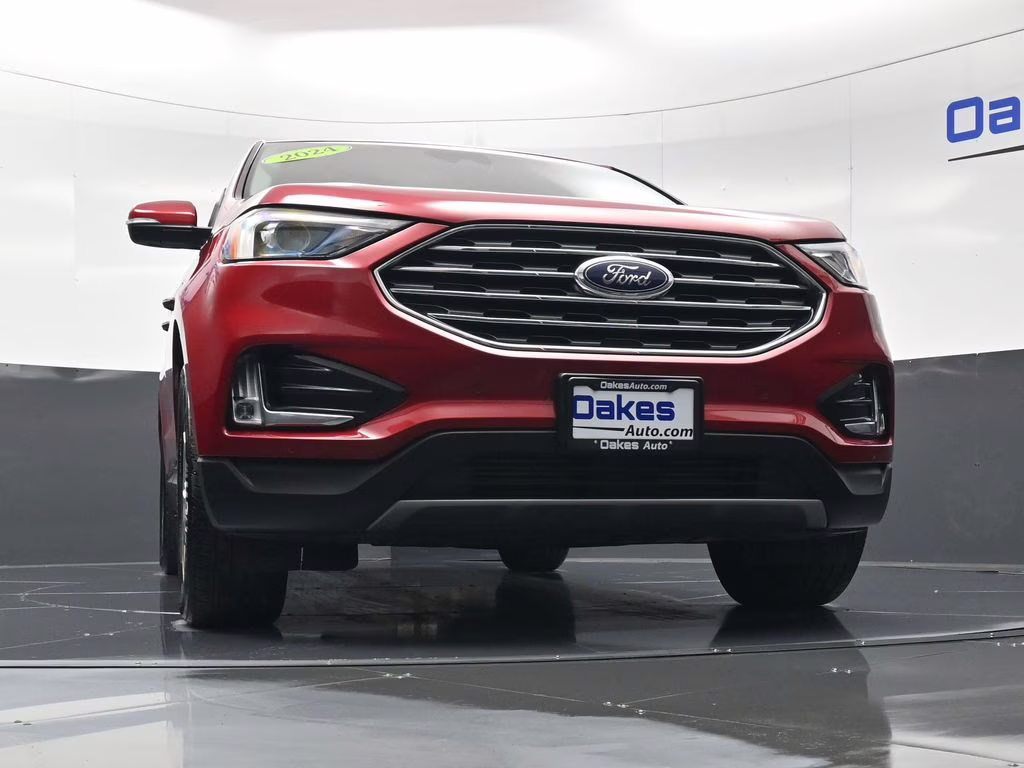 2024 Red Metallic Ford Edge Titanium AWD SUV