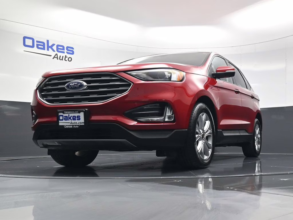 2024 Red Metallic Ford Edge Titanium AWD SUV